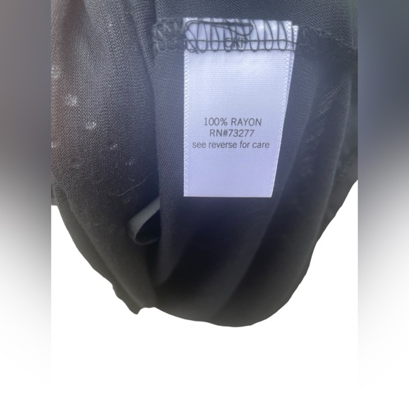 Apt. 9. Black with Silver Rhinestones‎ in V pattern - Picture 5 of 5